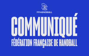 Communication FFHB --> Vendredi 10 Avril