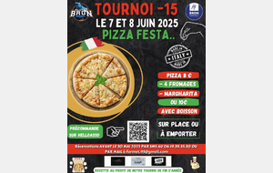Tournoi -15F BVVLM - 7 & 8 Juin 2025