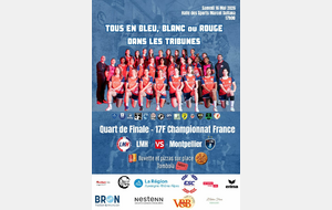 QUART DE FINALE CHAMPIONNAT DE FRANCE -17F