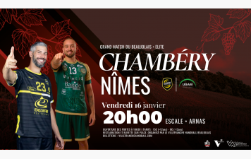 📣 Le Grand Match du Beaujolais : l’évènement handball à ne pas manquer !